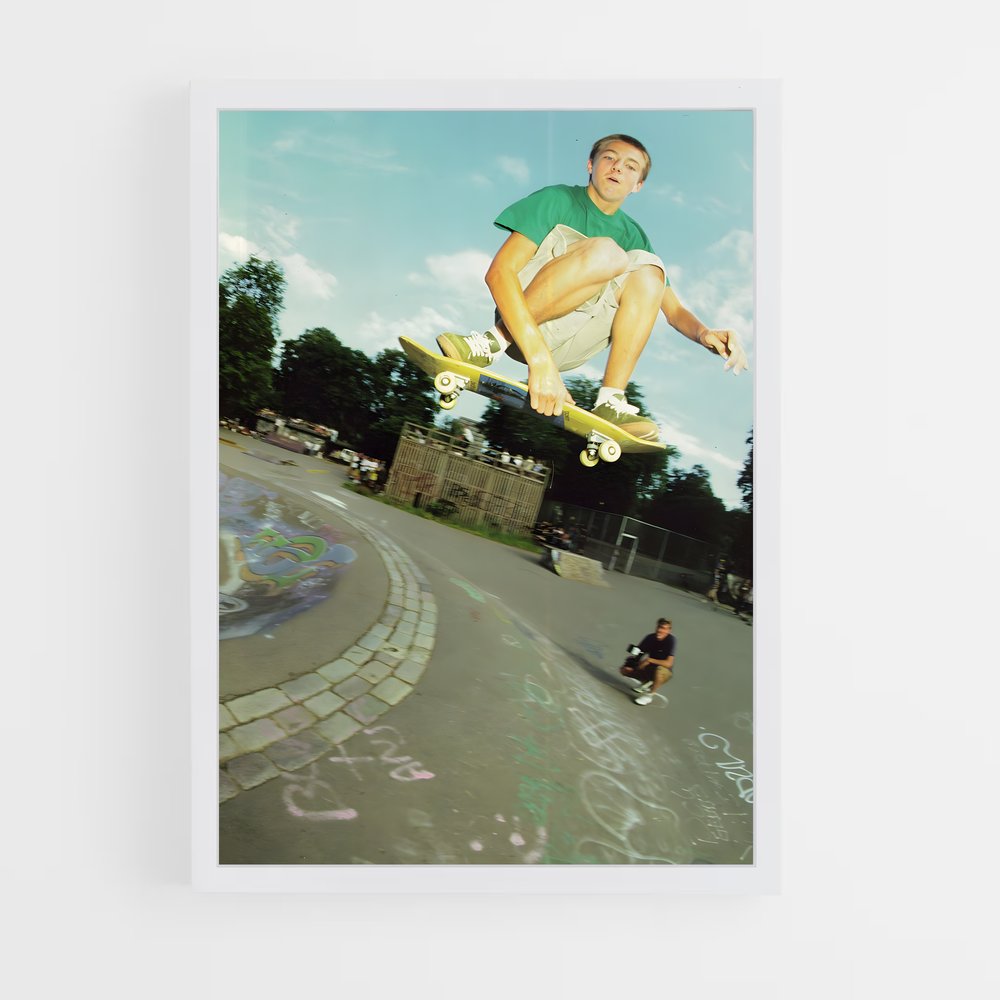 Poster Trickster Reynolds – affiche Skateboard (vue 3)
